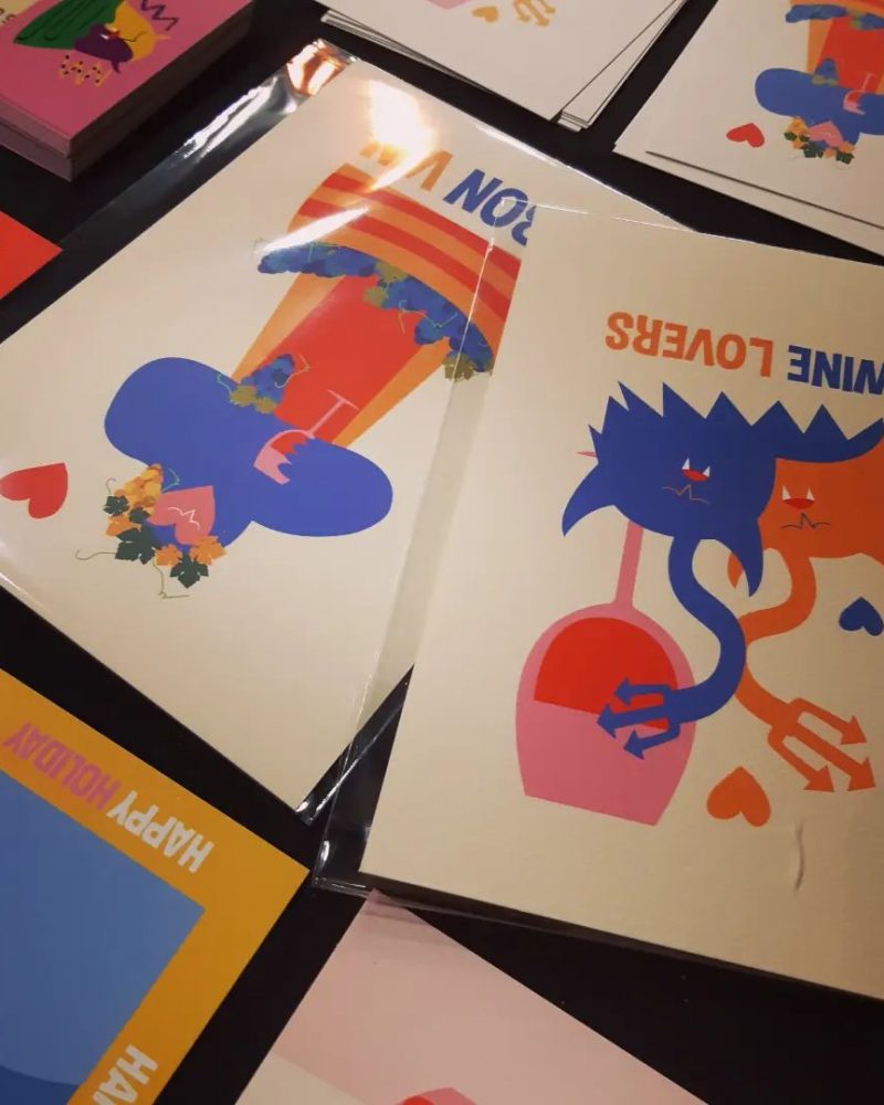 salon vin natre lyon vercoquin evv hill evvhill illustration affiche 2022 3